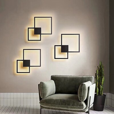 zerouno led panel light living room DIY wall decoration pane