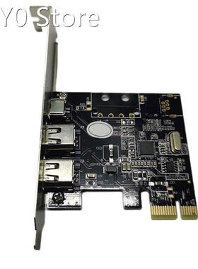 Firewire Card,PCIe Firewire 800 Adapter for Win10,3 Ports IE