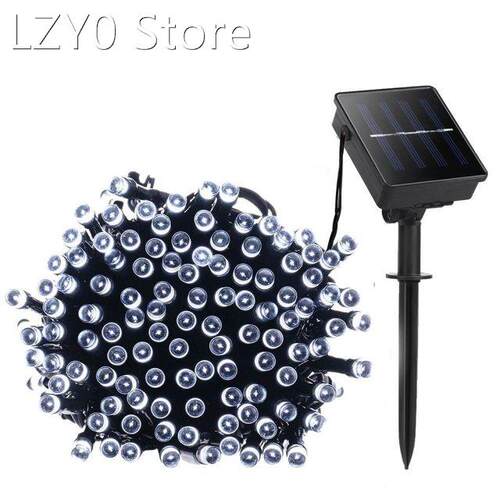 200 LED Solar Charge LED String Outdoor Waterproof RGB Fairy