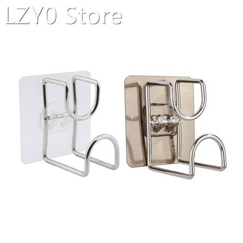 Wall Mounted Strong Adhesive Hook Door Sticky Hanger Stainle