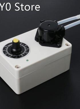 DC 12V Dosing Pump Speed Adjustable Peristaltic Pump For Aqu