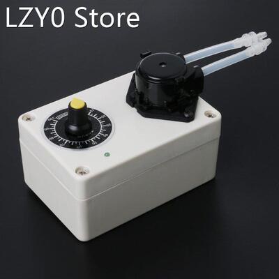 DC 12V Dosing Pump Speed Adjustable Peristaltic Pump For Aqu