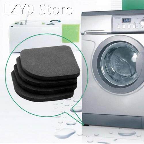 4pcs/set Washing Machine Anti-Vibration Pad Mat Non-Slip Sho