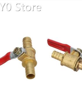 Water Flow Switch 8mm 10mm Garden Hose Barbed Ball Valve Inl