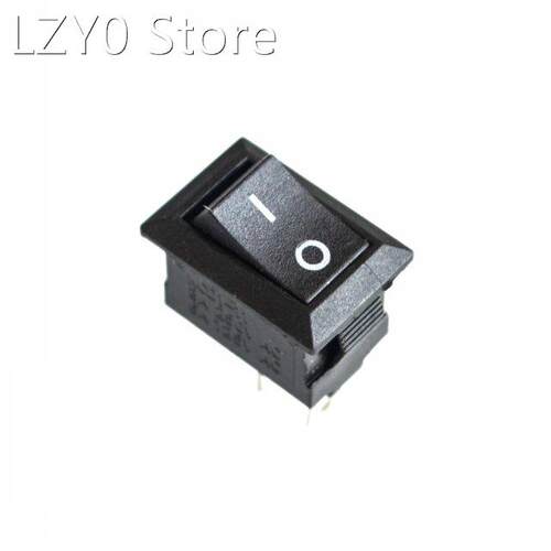 10pcs ON / OFF Rocker Switch, 117S 2-Pin 250V3A 125V6A ON-OF