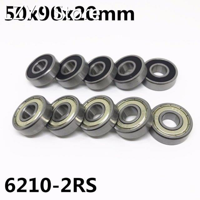 5pcs 6210-2RS ball bearing 50x90x20 mm deep groove ball bear