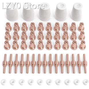 60 Pieces of Plasma Cutting Consumables for Cut40 50 Flashli