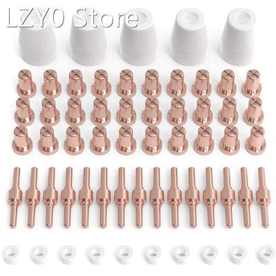 60 Pieces of Plasma Cutting Consumables for Cut40 50 Flashli