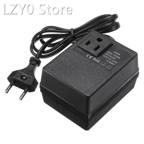 200W AC Power Adapter 220V to 110V Professional Travel Conve