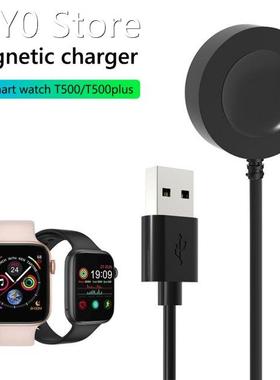 for T500 T500plus USB Charger Dock Cable Stand Sport Smartwa