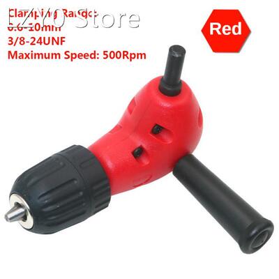 0.8-10mm 90 Degree Angled Drill Chuck Bend Extension right a