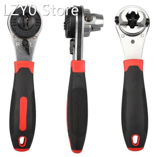 6-22mm Torque Spanner Adjustable Ratchet Wrench With Non-Sli
