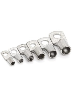 20pcs SC6 5/6 M4/M5/M6/M8 Bolt Hole Tinned Copper Cable lug