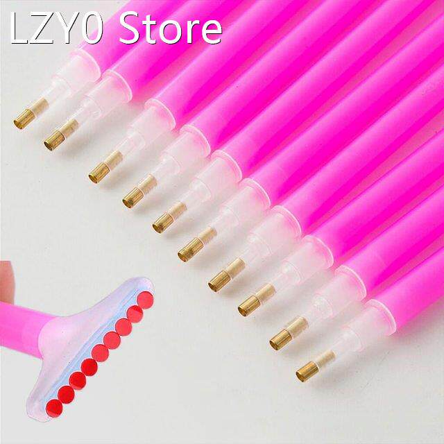10Pcs Diamond Painting Pens Point Drill Tool Double-headed S