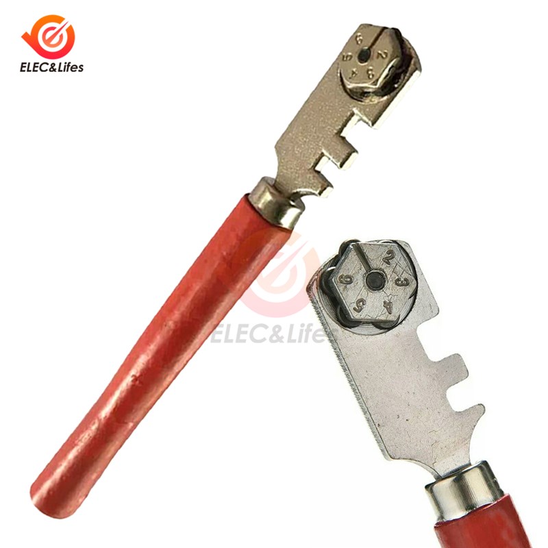 NEW 130mm Professional Portable Diamond Tipped Glass Tile Cu