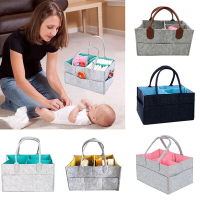 Maternity Handbag Baby Diaper Bag Newborn Nursery Storage F