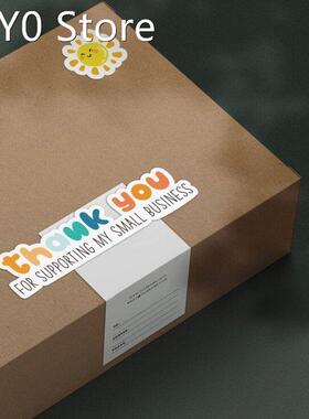 10Sheet Rainbow Thank You Stickers Gift Decor Labels Thank Y