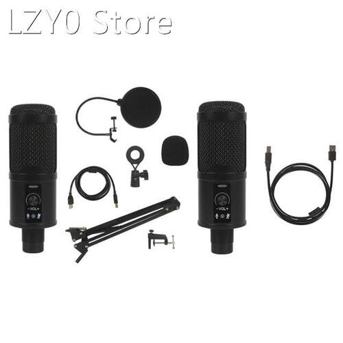 Professional Condenser USB Microphone For For Live Conferenc