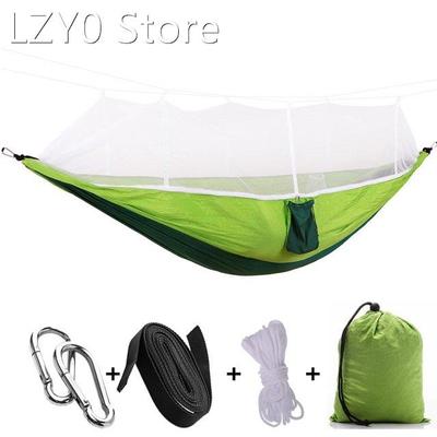 Camping/garden Hammock with Mosquito Net Outdoor Furniture B