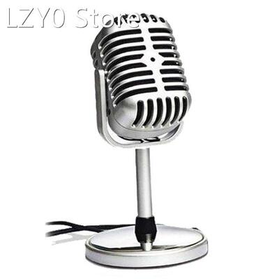 Vintage Style Microphone Studio Wired Classic Retro Condense