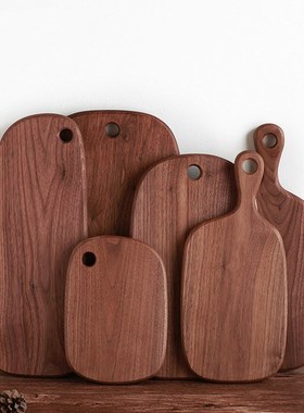 NEW Black walnut chopping board Bread board Sushi plate Real