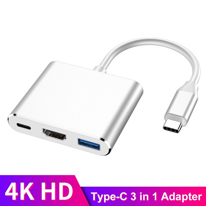 USB C HDMI Type C HDMI Mac 3.1 Converter Adapter USB Hub Typ 饰品/流行首饰/时尚饰品新 其他DIY饰品配件 原图主图