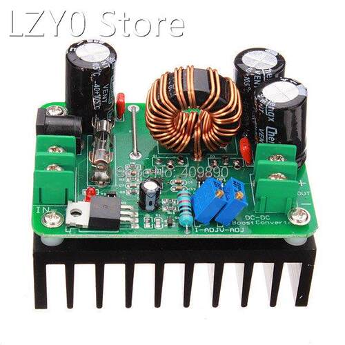 20PCS/LOT DC-DC 600W 10-60V to 12-80V Boost Converter Step-u