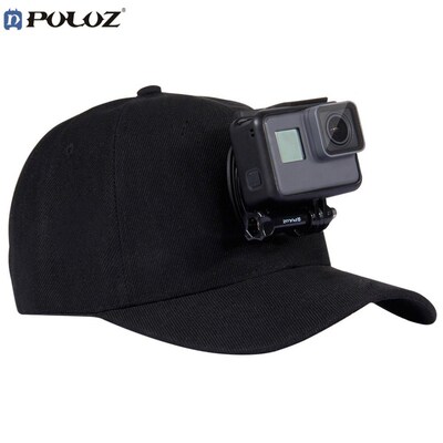 PULUZ Sports Camera Hat For Gopro Accessories Adjustable Ca