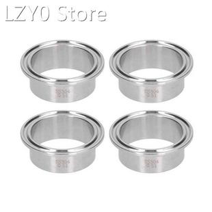 4Pcs Clamp Fittings 51 Stainless Steel Strong Oxygen Resista