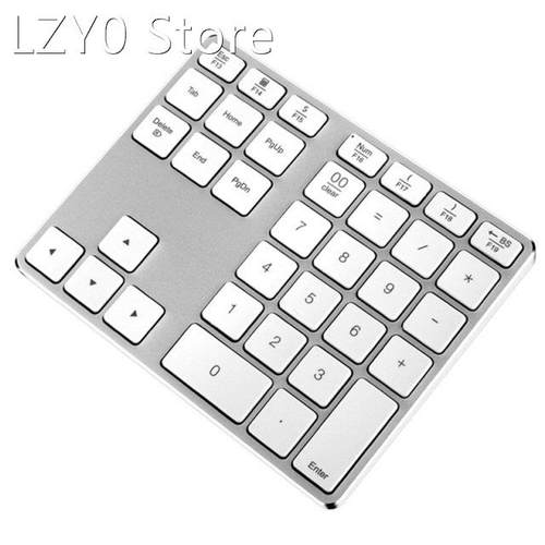 Wireless Portable Numeric Keypad 34-Key Keypad MC-308BT with