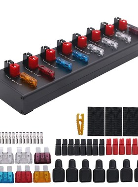 8-Port 40A Connector Power Splitter Distributor Source Compa