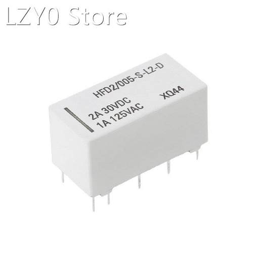 Coil Bistable Latching Relay DPDT 2A 30VDC 1A 125VAC HFD2/00