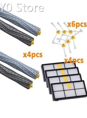 Roller Brush Hepa Filter Side Brush Replacement Parts Set fo