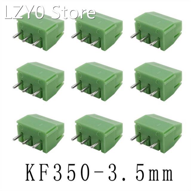 KF350 3 Pin 3.5mm Pitch 300V 10A KF350-3.5-3P Straight Pin P
