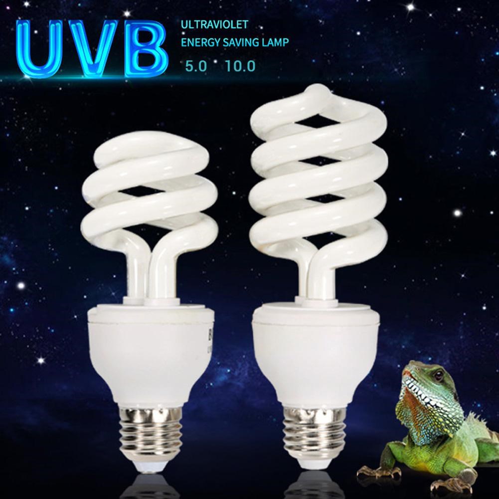 5.0 10.0 UVB 13W/26W Reptile Light Bulb UV Lamp Vivarium Te