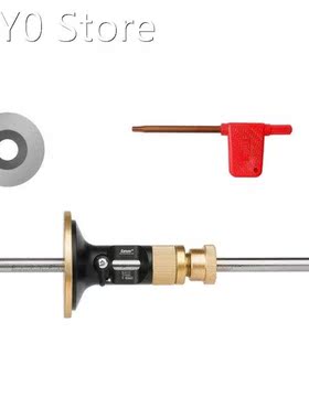 Wheel Marking Gauge Woodworking Marking Scriber with 2 Repla