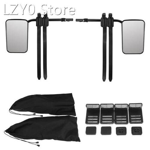 2pcs Truck Towing Mirrors Adjustable Tow Mirror Extension St