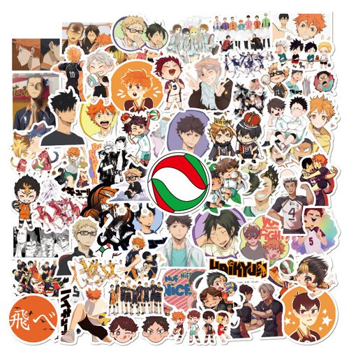 50 100Pcs/Set Haikyuu!! ers Japanese Anime er Volleyball for