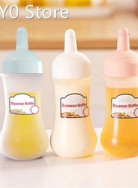 Condiment Scaled Squeeze Bottles Leakproof Oil Squeeze Squir
