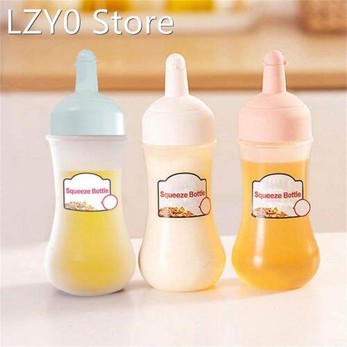 Condiment Scaled Squeeze Bottles Leakproof Oil Squeeze Squir
