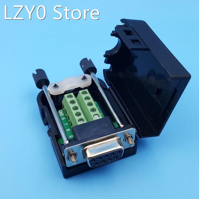 DB9 9 Pin Connector Free Welding Solder Terminal DB9 Female