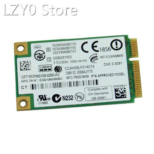 Hot INTEL 5100 DUAL BAND 2.4Ghz 5Ghz WIRELESS N CARD 5.0Ghz
