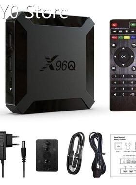 X96Q Smart TV BOX And roid 10.0 Allwinner H313 Quad Core 2GB