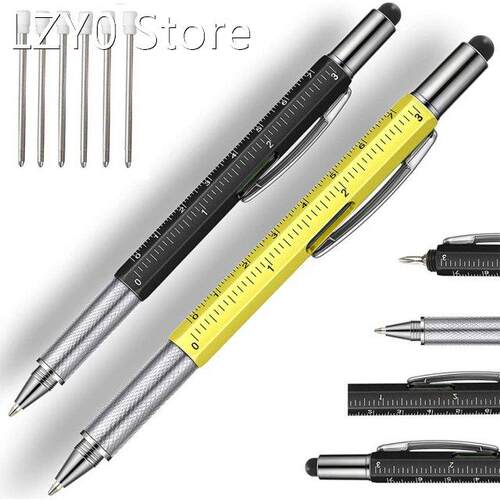 7 in1 Multifunction Ballpoint Pen with Modern Handheld Tool