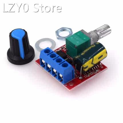 5V-28V Dc Motor Pwm Speed Controller Governor Speed LED Swit