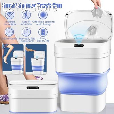 Smart Induction Trash Can Automatic Dustbin Bucket Garbage B