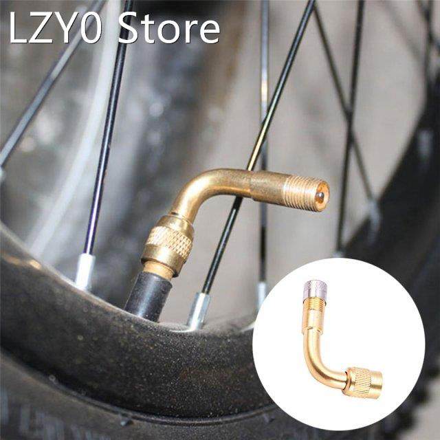 45 degree brass air tyre valve schrader valve stem with exte
