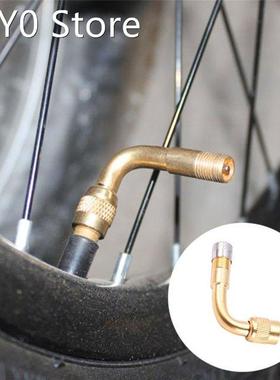 45 Degree Brass Air Tyre Valve Schrader Valve Stem with Exte