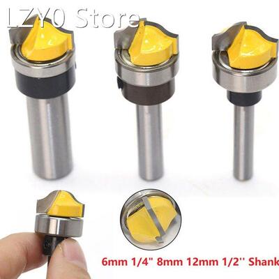 1pc 6mm To 1/2 Shank Faux Panel Ogee Router Bit Arc-shaped