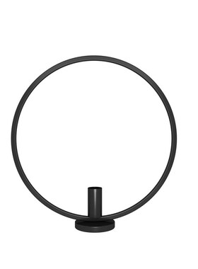 Korean Style  Iron Black Gold Candle Holder  Wedding Bar Par